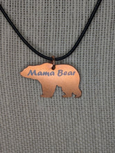 Load image into Gallery viewer, MAMA BEAR COPPER PENDANT
